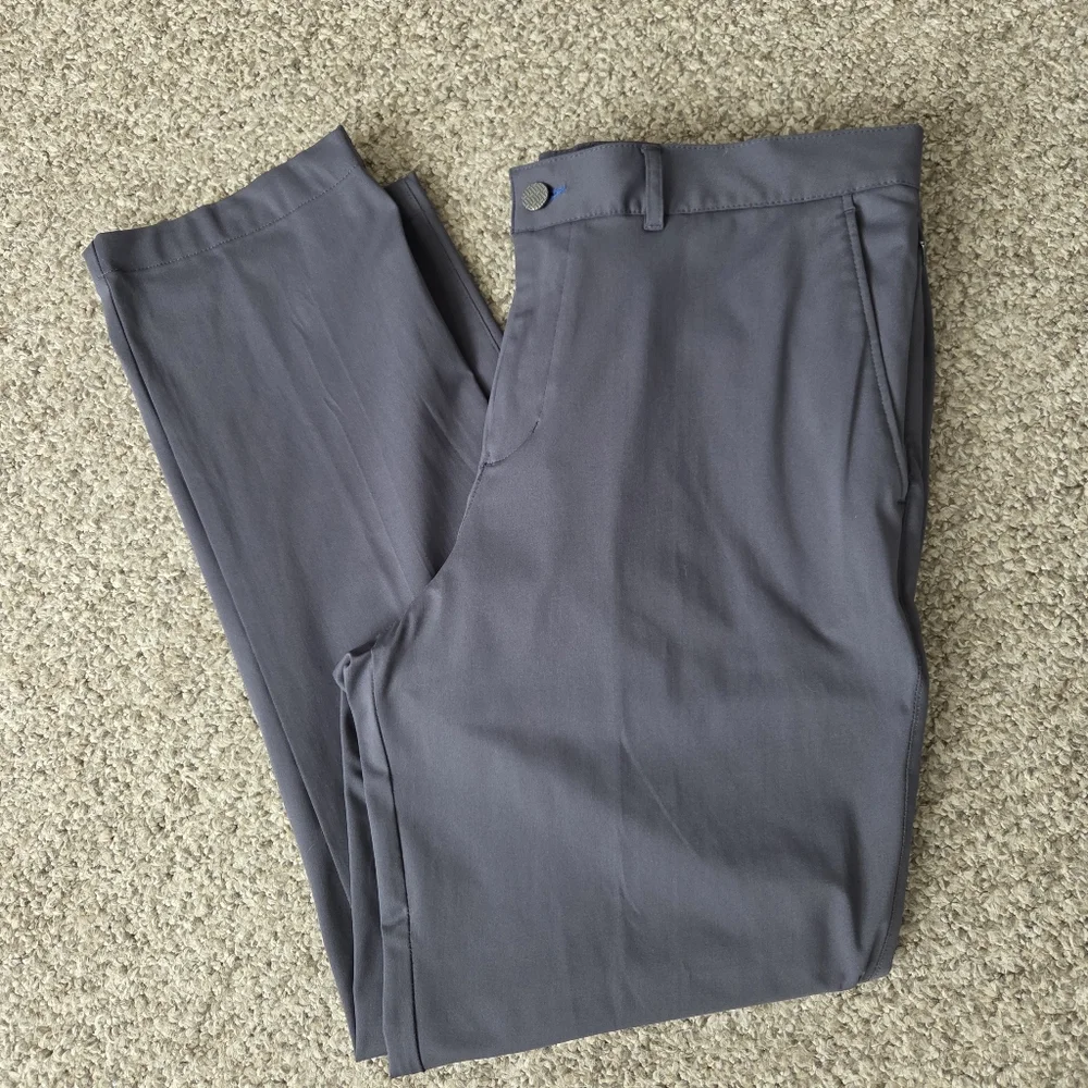 Twillory Performance Chino‎ Golf Pants Mens 36x32 ( 37x30) Gray Activewear